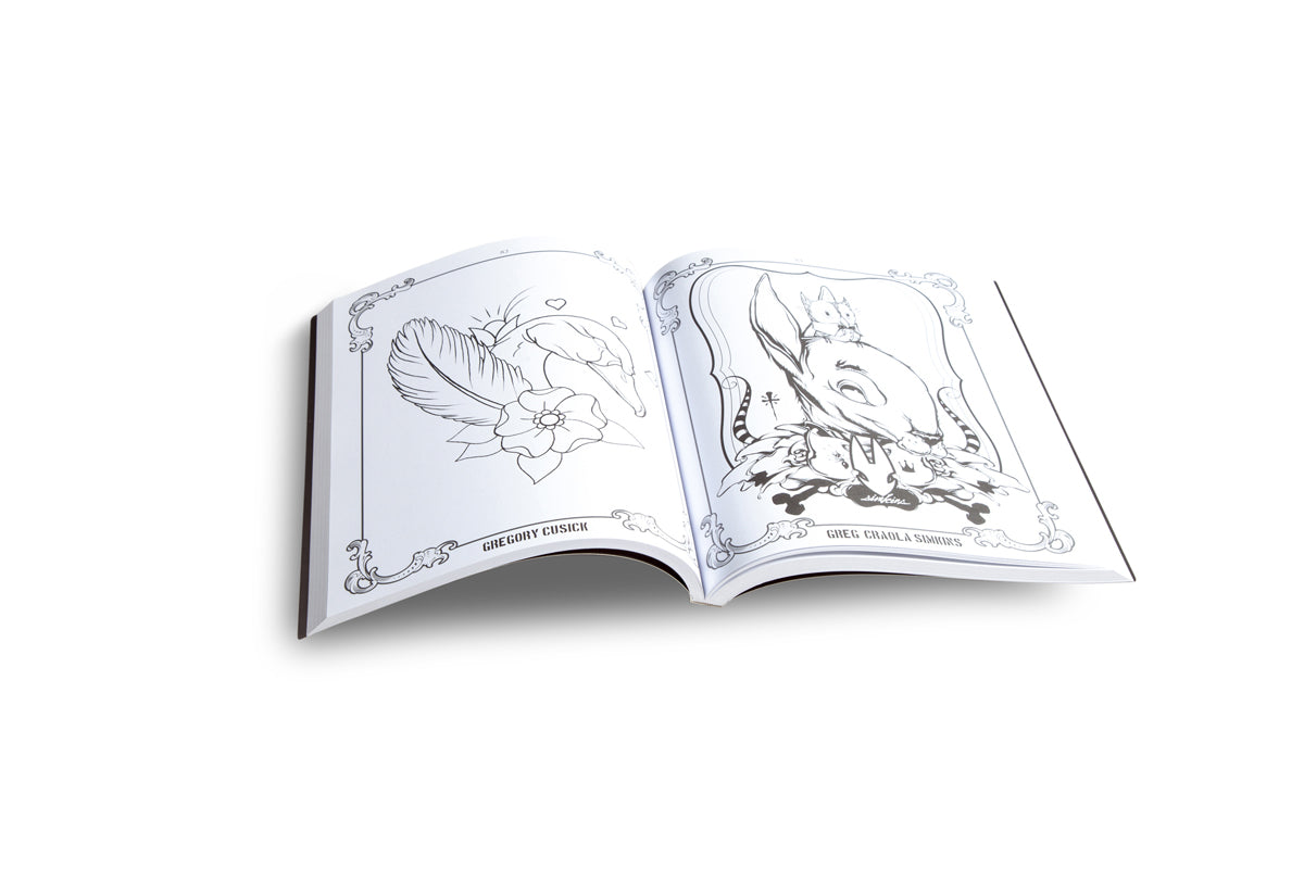 The Coloring Book Project 1: Case of 18 Books