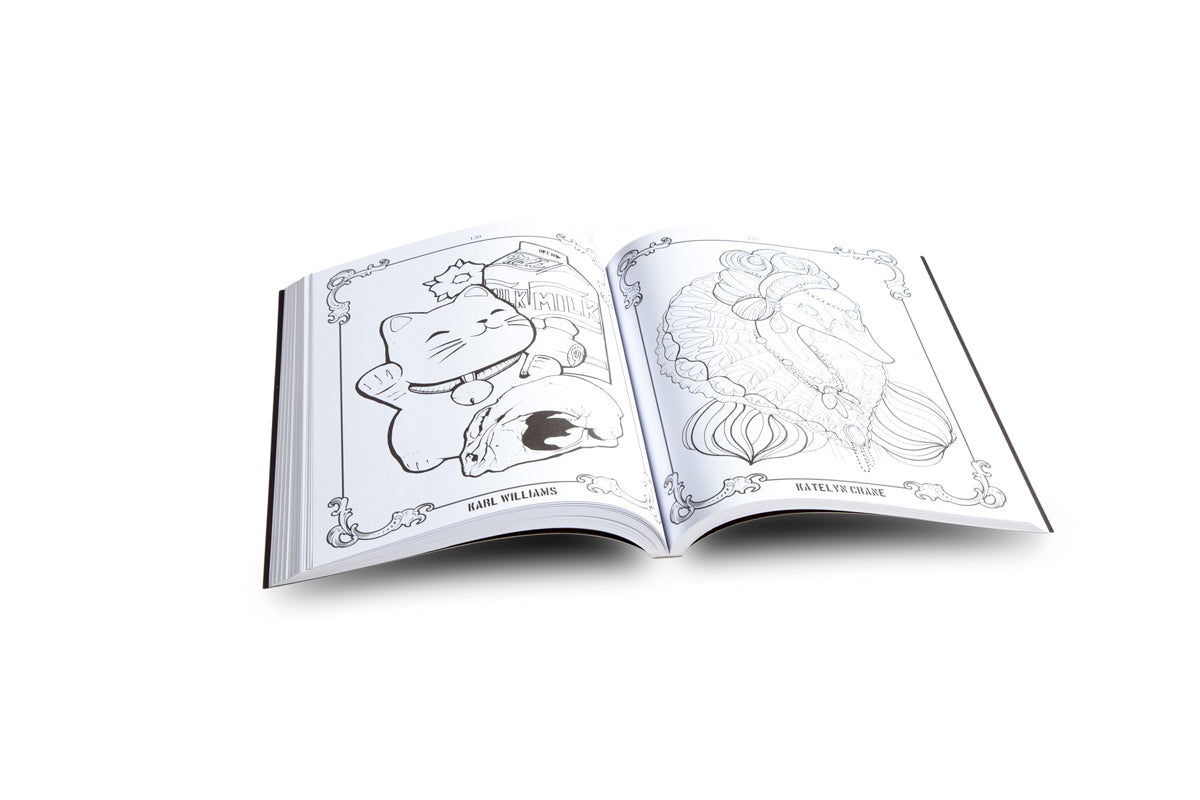 The Coloring Book Project 1: Case of 18 Books